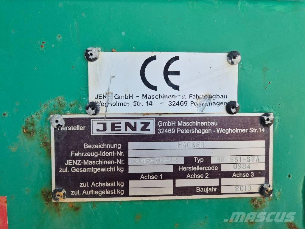 JENZ HE561STA Holzhäcksler