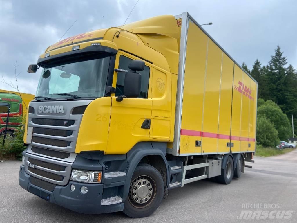 Scania R 490 LB Kastenaufbau