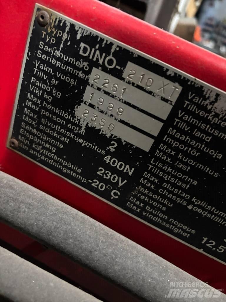 Dinolift 210 XTB-2 Anhänger-Arbeitsbühnen