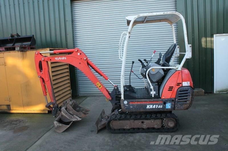Kubota KX 41-3 S Minibagger < 7t