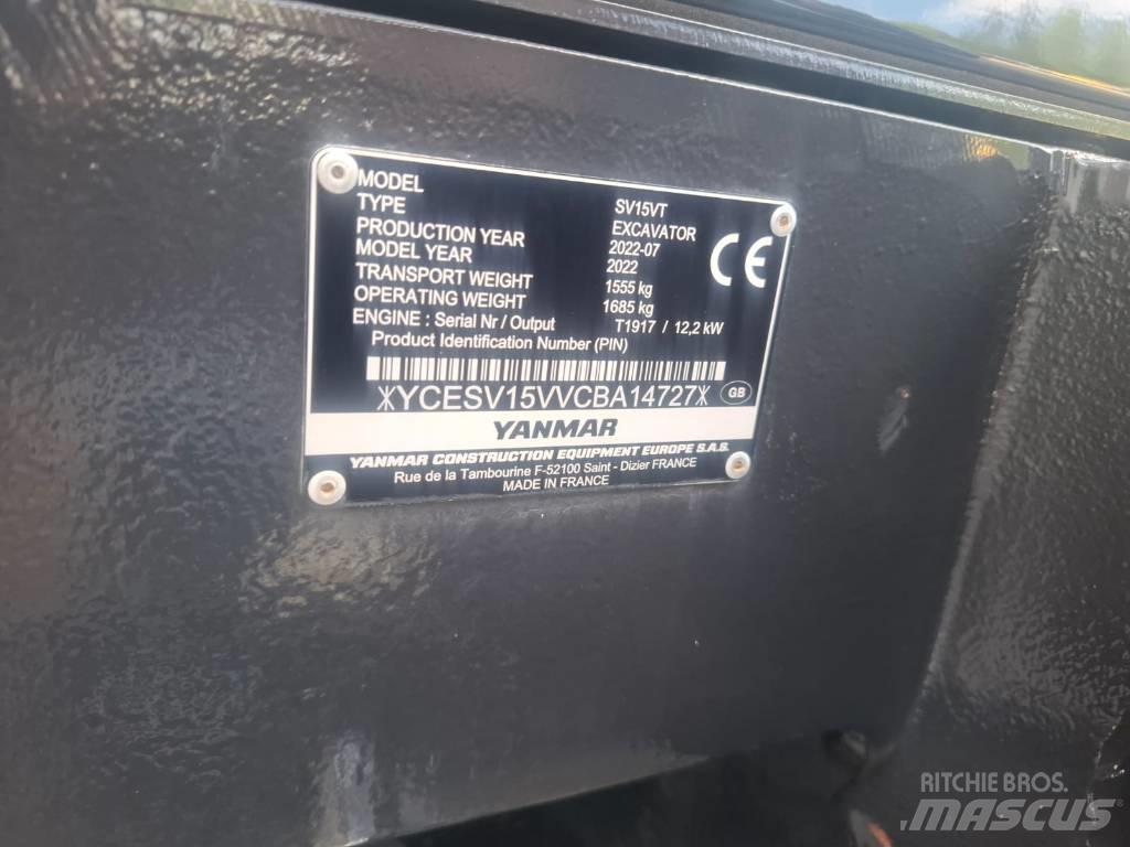 Yanmar SV 15 VT Minibagger < 7t