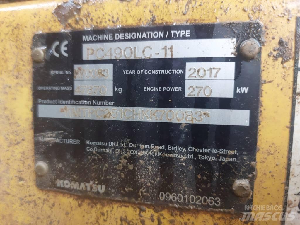 Komatsu PC490LC-11 Raupenbagger