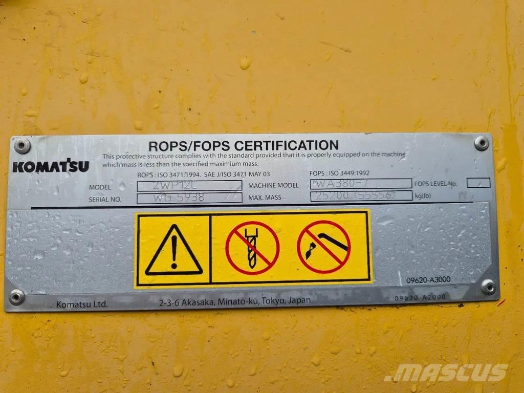Komatsu WA 380 - 7 Radlader