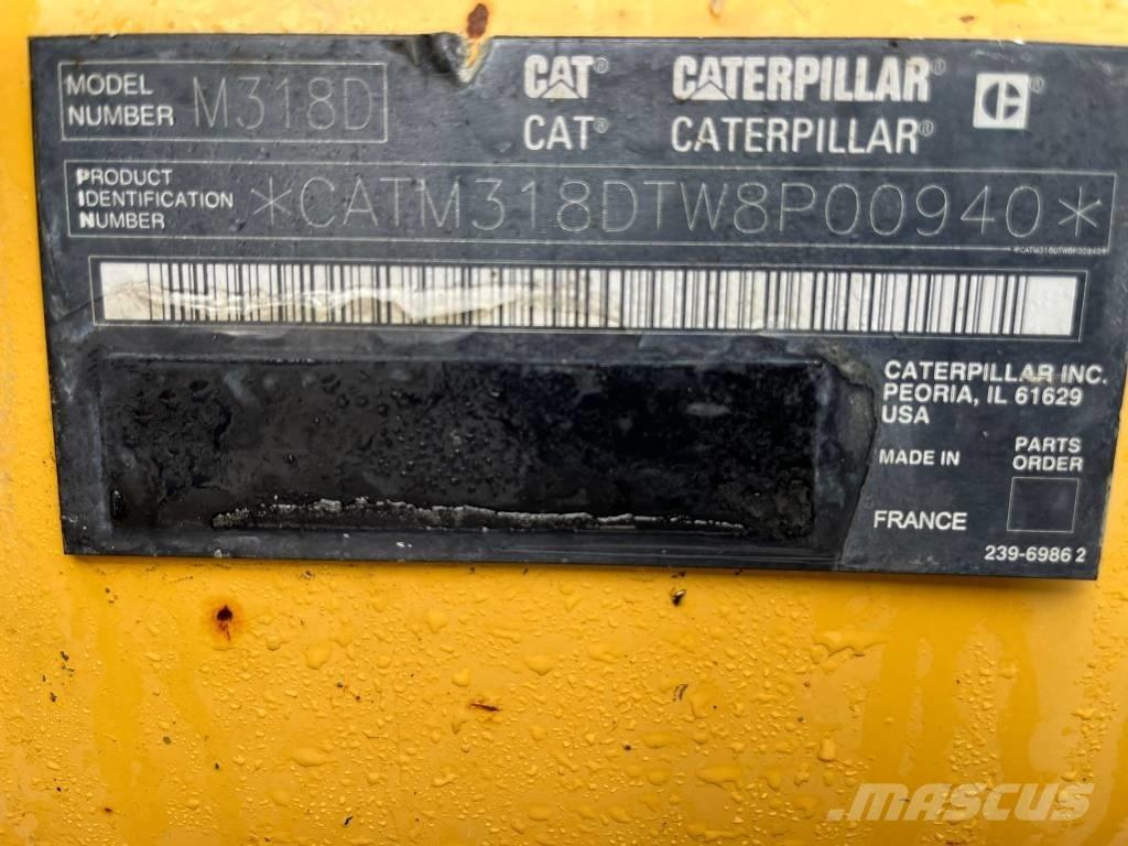 CAT M 318 D Mobilbagger