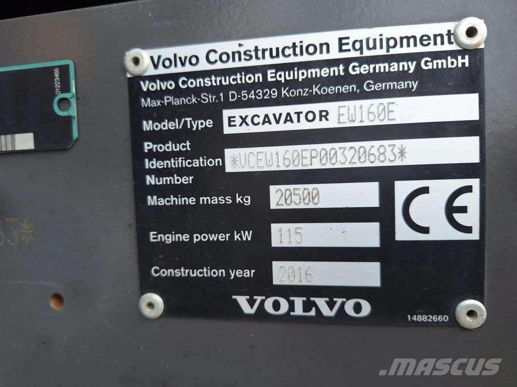 Volvo EW 160 E Mobilbagger