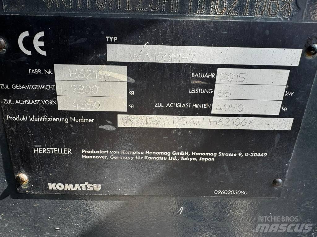 Komatsu WA100M-7 Radlader