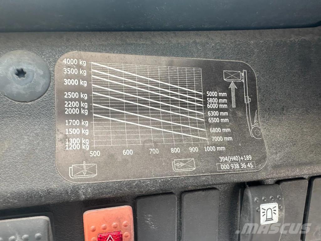 Linde H40D Diesel Stapler