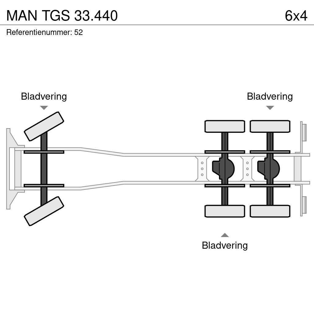 MAN TGS 33.440 Abrollkipper