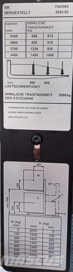 Toyota BT SWE145L Deichselstapler