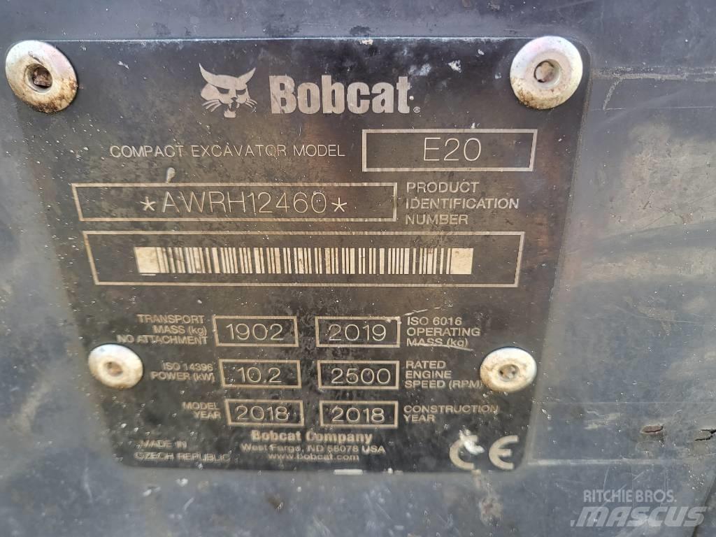 Bobcat E20z Minibagger < 7t