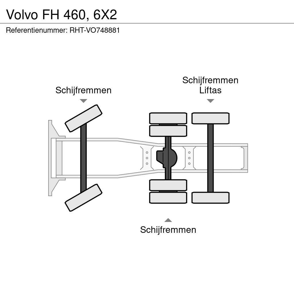Volvo FH 460, 6X2 Sattelzugmaschinen
