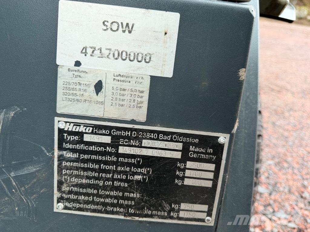 Hako Citymaster 1600 Kehrer