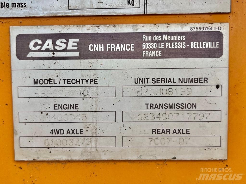 CASE 580 SR Baggerlader