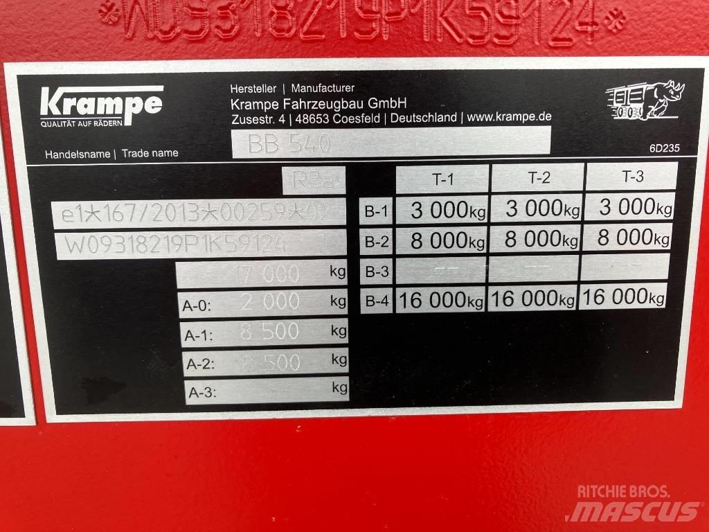 Krampe BB540 Kippanhänger