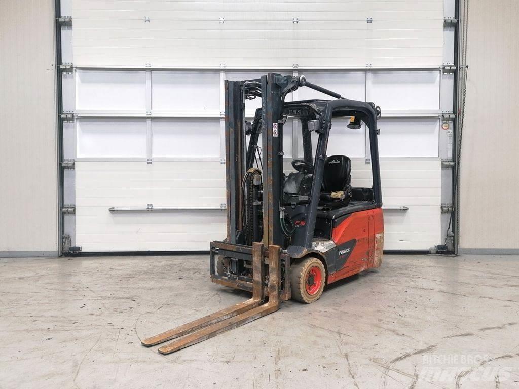 Linde E16-02 Elektro Stapler