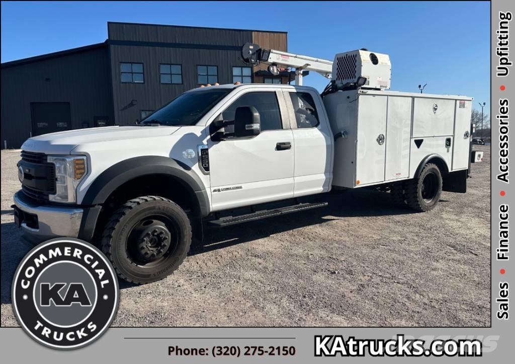 Ford F 550 XL SD Raupenkrane