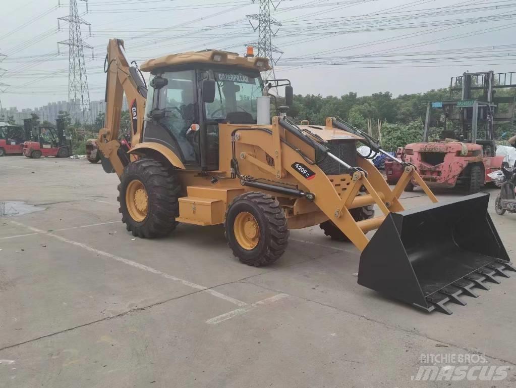 CAT 420 F Baggerlader