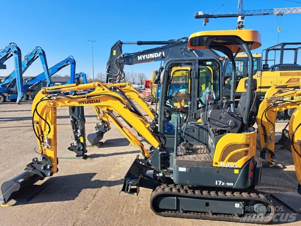 Hyundai R17Z-9AK Minibagger < 7t