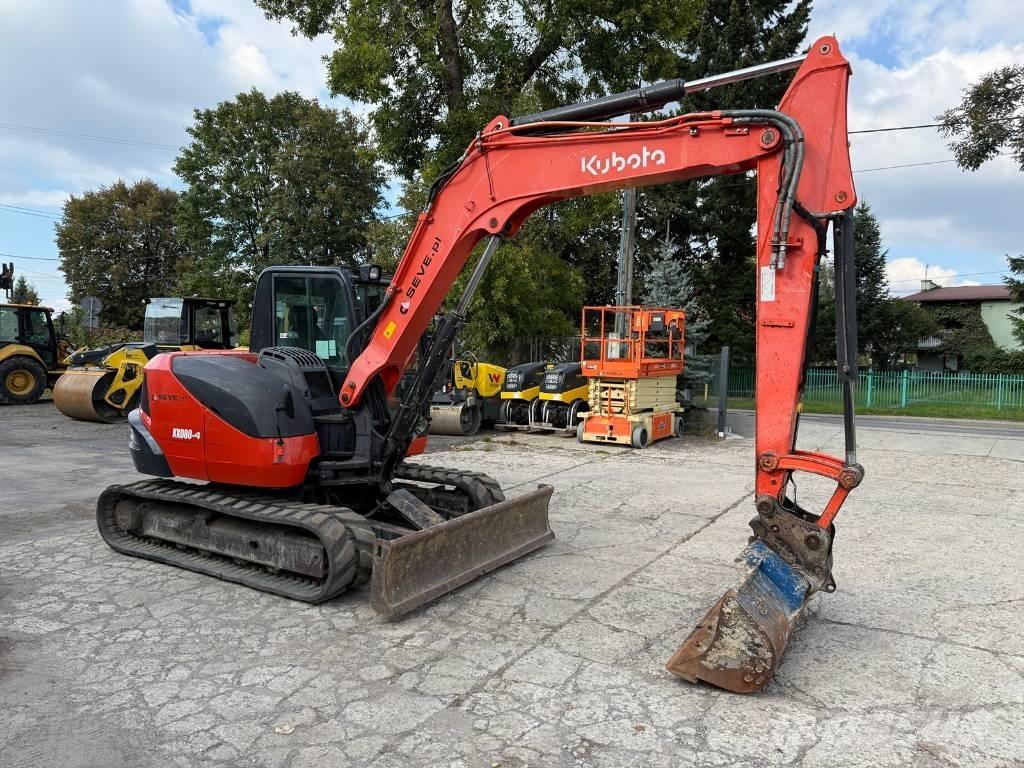 Kubota KX 080-4 Midibagger  7t - 12t