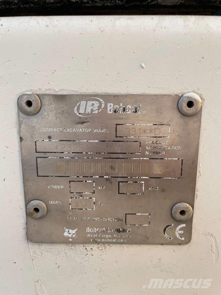 Bobcat 331 Minibagger < 7t