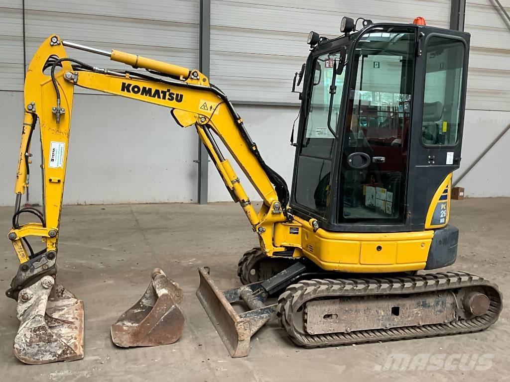 Komatsu PC 26 MR-3 Minibagger < 7t