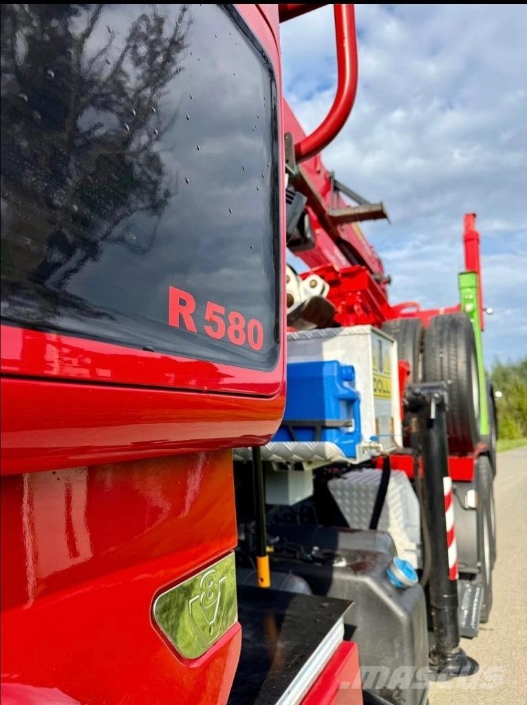 Scania R580 V8 6x4 Holzfahrzeuge