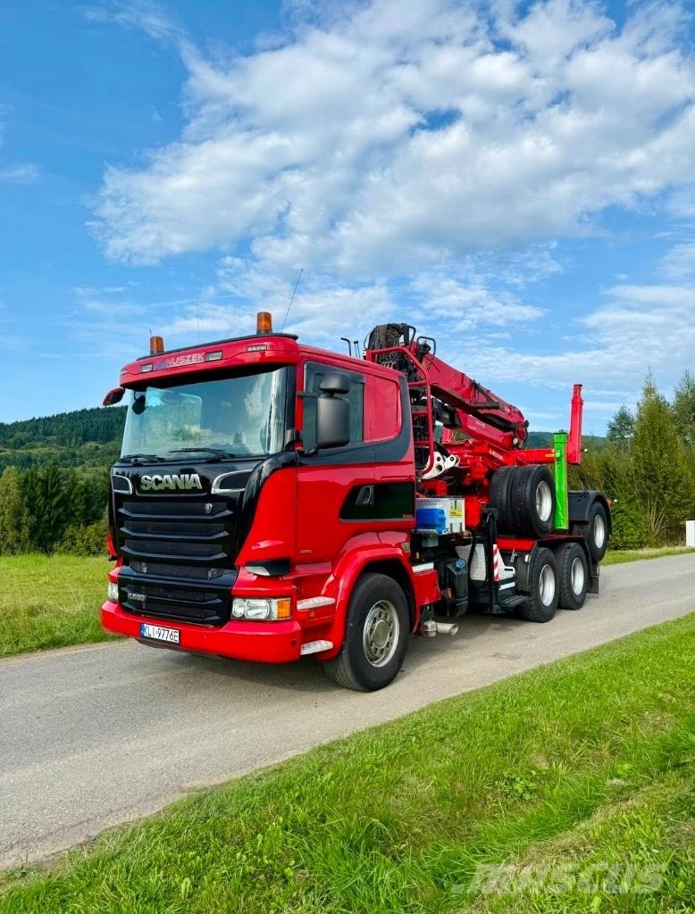 Scania R580 V8 6x4 Holzfahrzeuge