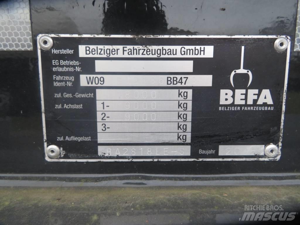 BEFA Do drewna Holzanhänger