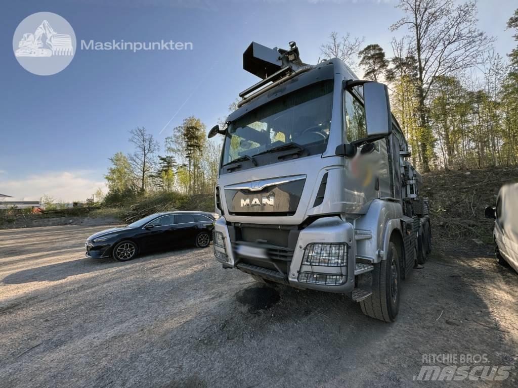 MAN TGS 28.480 Holztransportanhänger