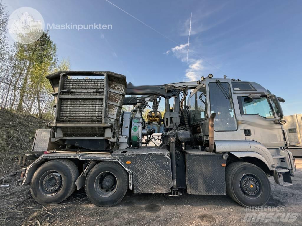 MAN TGS 28.480 Holztransportanhänger