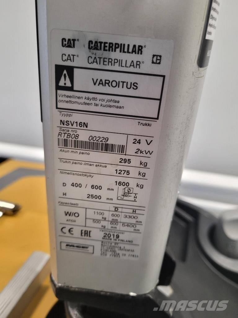 CAT NSV 16N Selbstfahrstapler