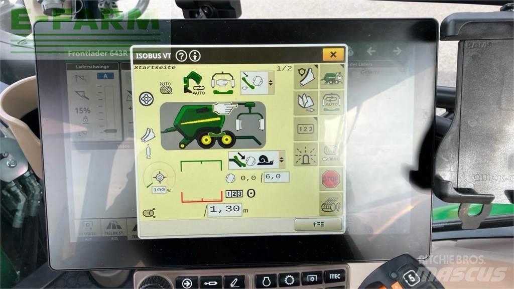 John Deere C451R Quaderpressen