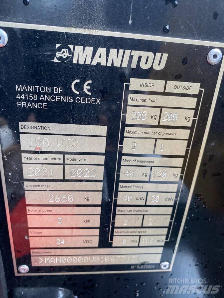 Manitou 100 VJR Personenaufzüge