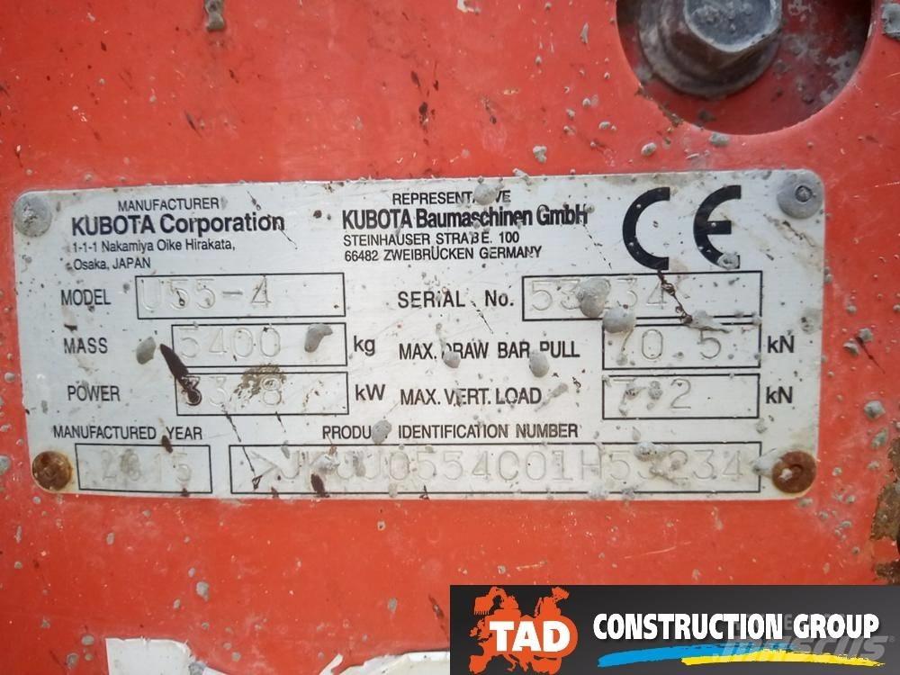 Kubota U 55-4 Minibagger < 7t