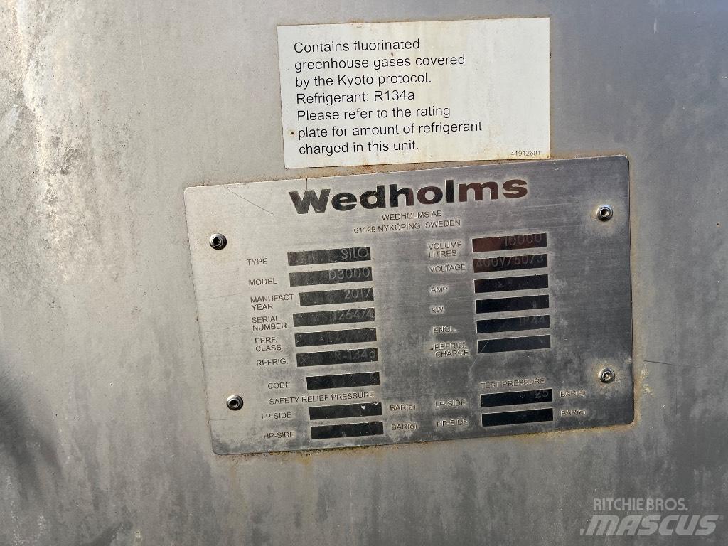 Wedholms D3000 Milchtanks