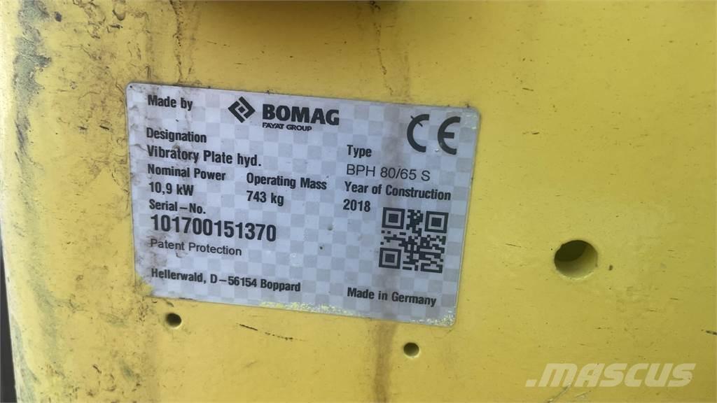 Bomag BPH 80/65 S Erdbauwalzen