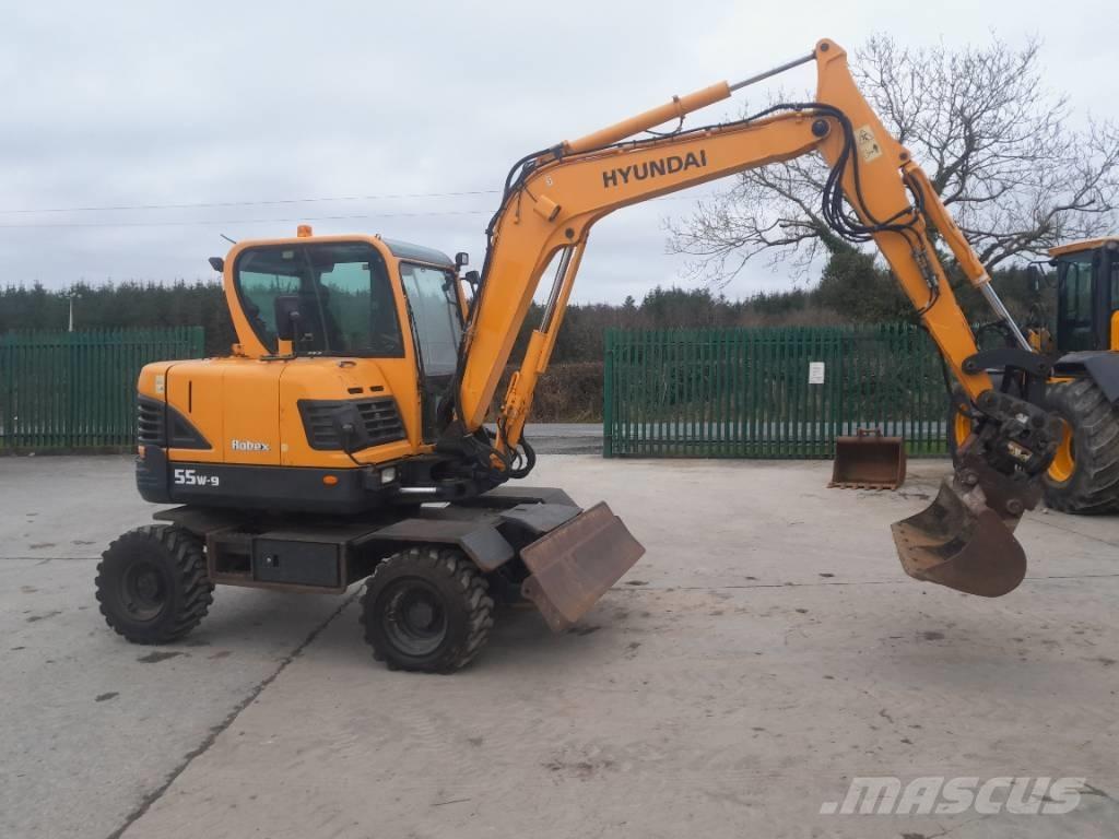 Hyundai R55 W-9 Mobilbagger