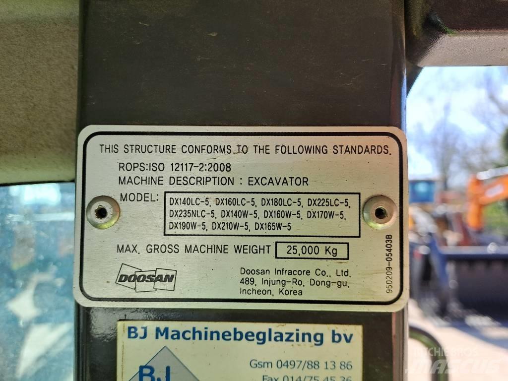 Doosan DX140W-5 Mobilbagger