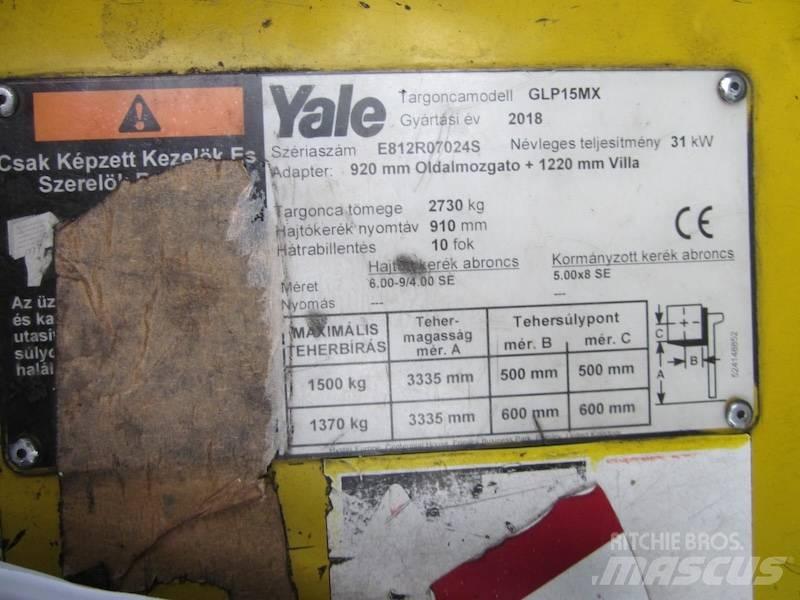 Yale GLP15MX Gas Stapler