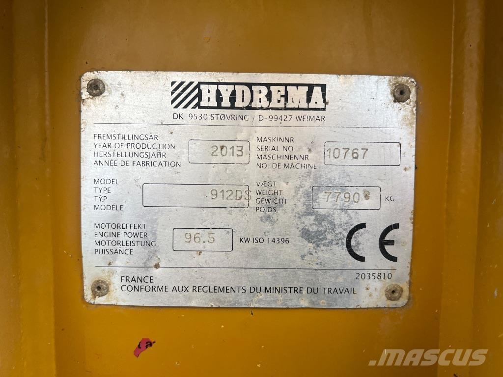 Hydrema 912 DS Dumper - Knickgelenk