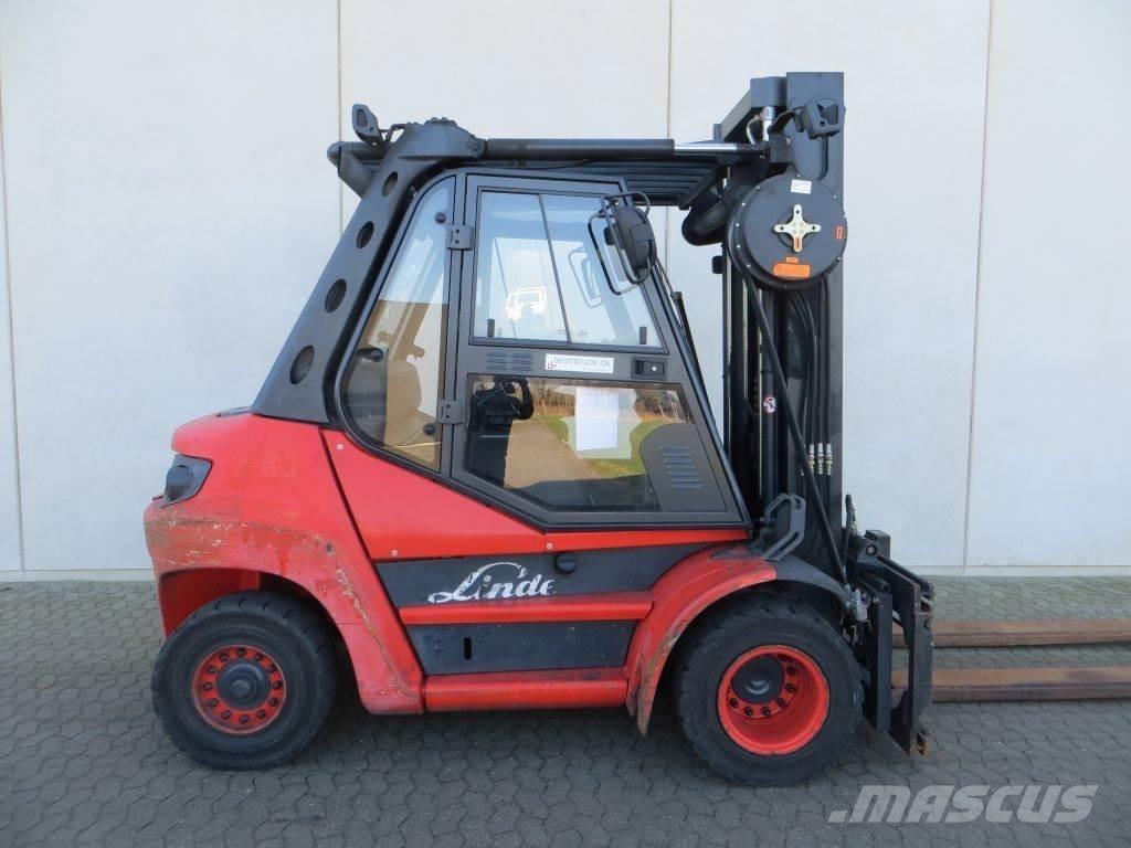 Linde H80D-01 Diesel Stapler