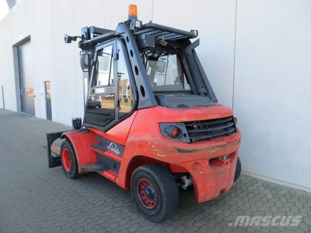 Linde H80D-01 Diesel Stapler