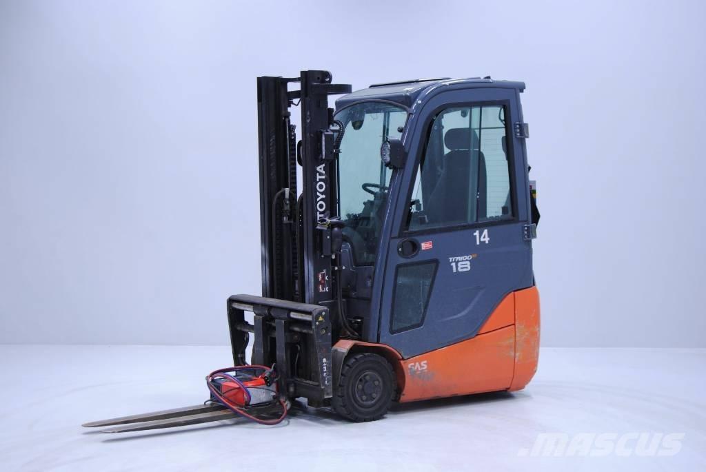 Toyota 8FBEK18T Elektro Stapler