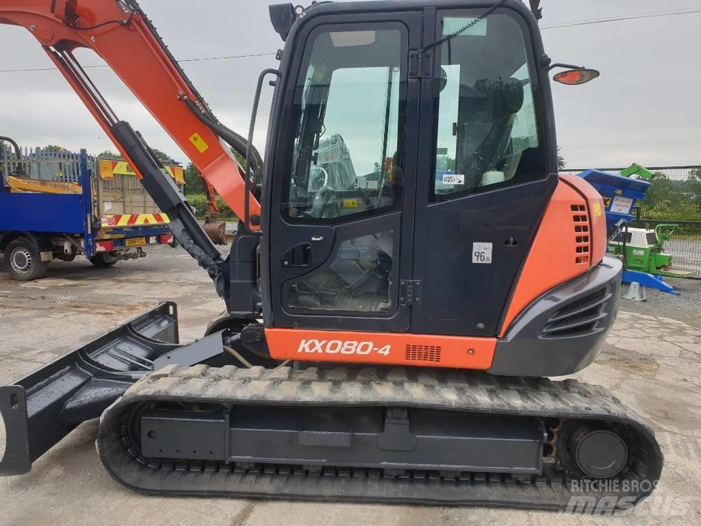 Kubota KX 080-4 Midibagger  7t - 12t