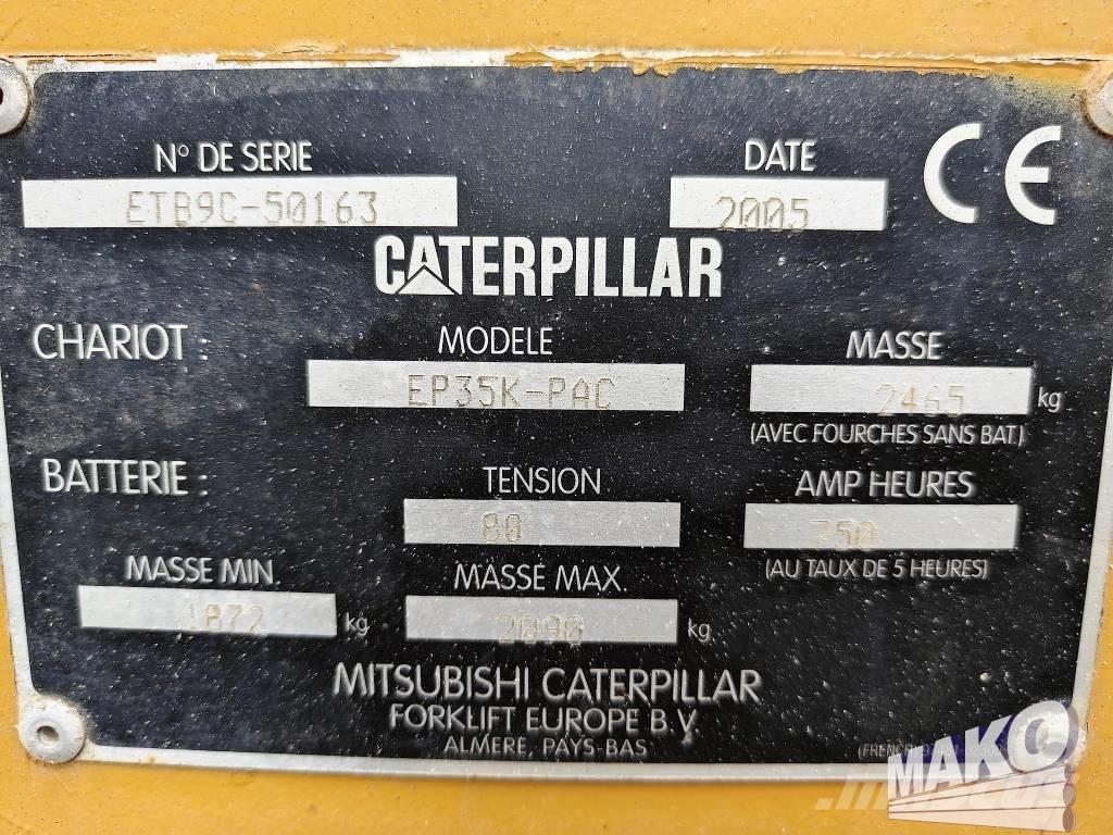 CAT EP 35 K PAC Elektro Stapler