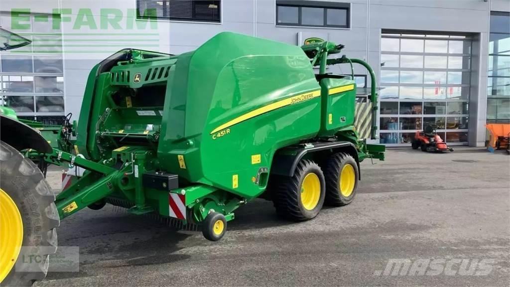 John Deere c451r Quaderpressen