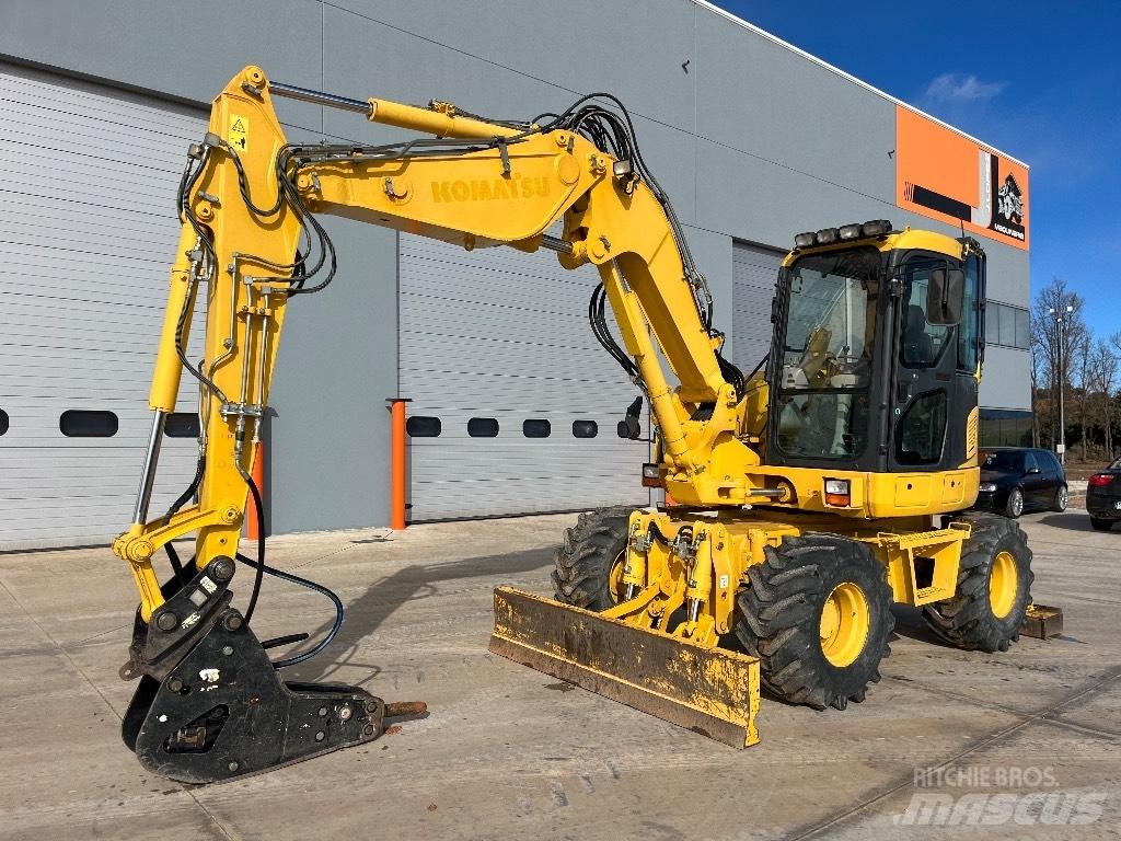 Komatsu PW 98 MR-8 Mobilbagger