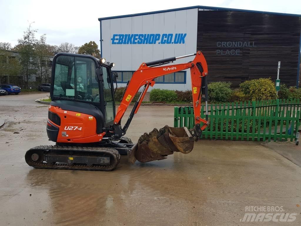 Kubota U27-4 Minibagger < 7t