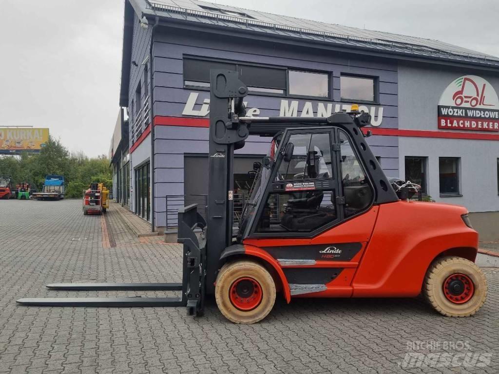 Linde H80T-03/1100 Gas Stapler