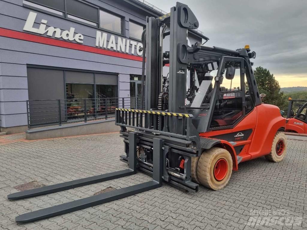 Linde H80T-03/1100 Gas Stapler